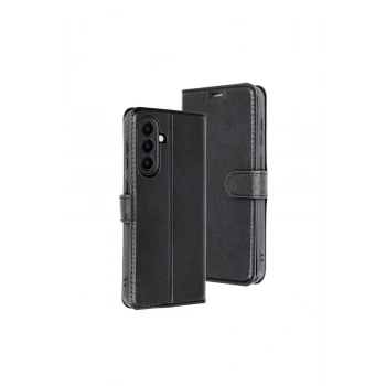 Samsung Galaxy A26 Kılıf Trend S Plus Kapaklı Kılıf - Siyah