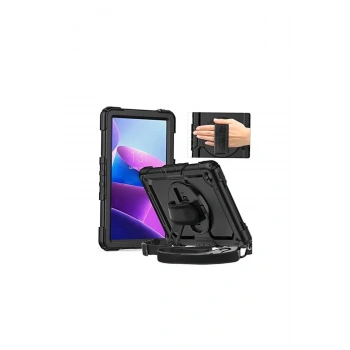 Samsung Galaxy X910 Tab S9 Ultra 14.6 K��lıf Amazing Tablet Kapak - Siyah