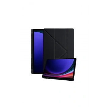 Samsung Galaxy X930 Tab S11 Ultra 14.6 Kalemlikli Mars Tablet Kılıfı - Siyah