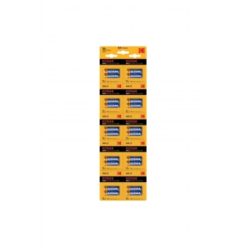 Kodak 20 Adet Max Super Alkalin 2’li Ayrılabilir Kartela Kalem Pil