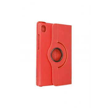 Samsung Galaxy X510 Tab S9 Fe 11 Kılıf 360 Tablet Deri Kılıf - Kırmızı