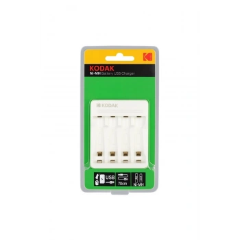 Kodak Kd-29490 4’lü Aa/aaa Ni-mh Type-c Otomatik Hızlı Pil Şarj Cihazı