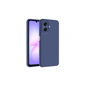 Samsung Galaxy A07 First Silikon - Lacivert