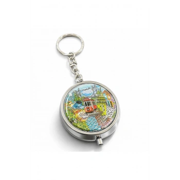 İstanbul Temalı Küllük Anahtarlık Alk4051