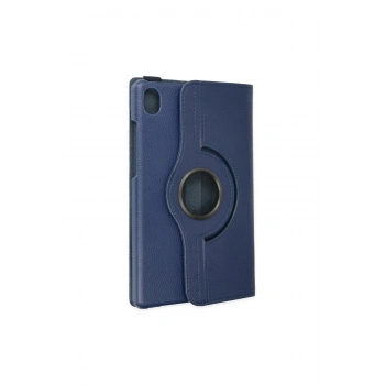 Samsung Galaxy X510 Tab S9 Fe 11 Kılıf 360 Tablet Deri Kılıf - Lacivert