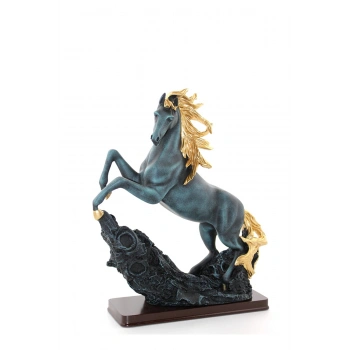 Polyester Şahlanmış At Figürü Alk1628