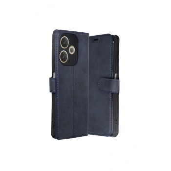 Oppo A5 Pro 4g Trend S Plus Kapaklı Kılıf - Lacivert