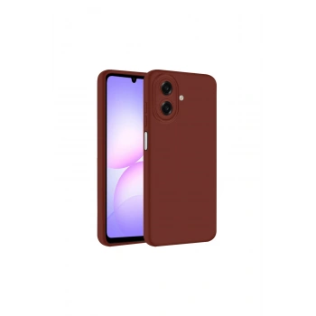 Samsung Galaxy A07 First Silikon - Bordo