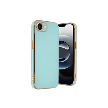 İphone 16e Kılıf Volet Silikon - Açık Yeşil