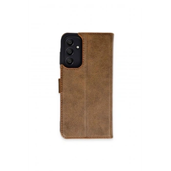 Samsung Galaxy A35 5g Kılıf Trend S Plus Kapaklı Kılıf - Taba