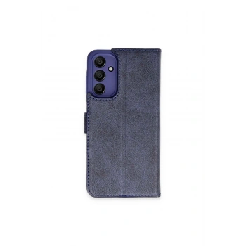 Samsung Galaxy A55 5g Kılıf Trend S Plus Kapaklı Kılıf - Lacivert