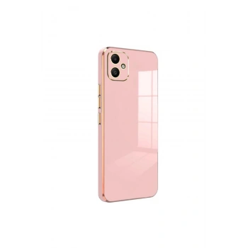 Samsung Galaxy A05 Kılıf Volet Silikon - Pembe