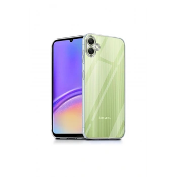 Samsung Galaxy A07 Lüx Şeffaf Silikon - Şeffaf