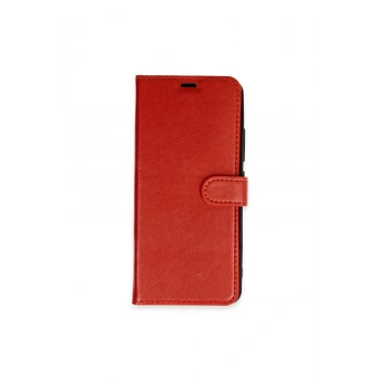 Tecno Spark Go 2024 Kılıf Trend S Plus Kapaklı Kılıf - Kırmızı