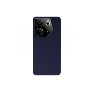 Tecno Camon 20 Pro 5g Kılıf First Silikon - Lacivert