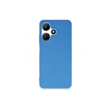 İnfinix Hot 30i Kılıf First Silikon - Mavi