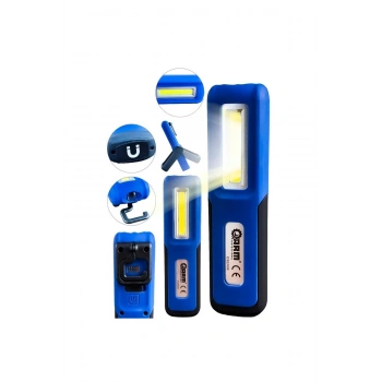 Arm 240 Lümen Özellikli Miknatıslı Şarjlı Tamirci Feneri