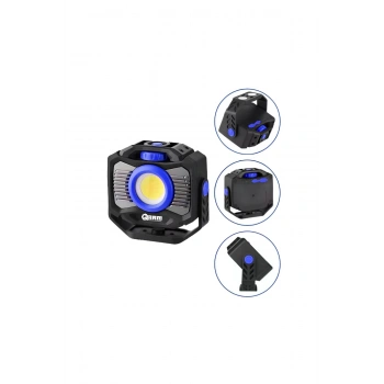 Arm Esen200a Çift Mıknatıslı Döner Gövdeli 2000 Lümen Led Şarjlı Çalışma Lambası