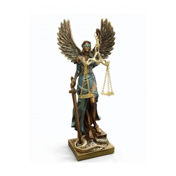 Polyester Kanatlı Adalet Biblosu Alk4418