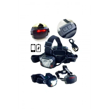 Arm Esen183b 1200 Lümen Hareket Sensörlü Şarjlı Kafa Feneri