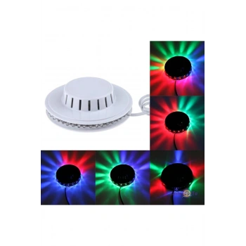 Fithome M29 48 Led Rgb Otomatik Renk Değiştiren Dönen Ayçiçeği Ufo Led