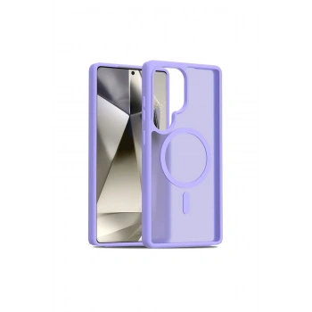 Joko Samsung Galaxy S25 Ultra Jota Magsafe Kapak - Lila