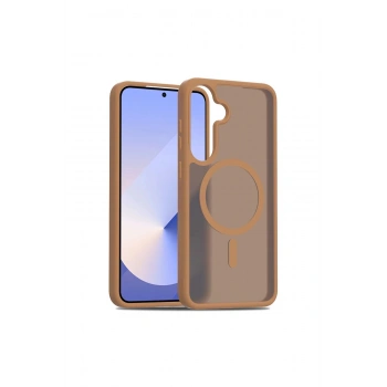 Joko Samsung Galaxy S25 Jota Magsafe Kapak - Çöl Titanyum