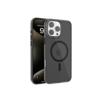 Joko İphone 16 Pro Max Gleam Pc Sert Magsafe Kılıf - Siyah