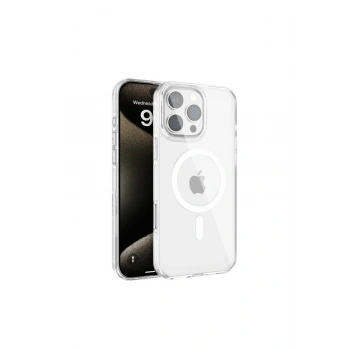 Joko İphone 16 Pro Gleam Pc Sert Magsafe Kılıf - Şeffaf
