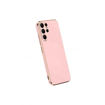 Samsung Galaxy S25 Ultra Kılıf Volet Silikon - Pembe
