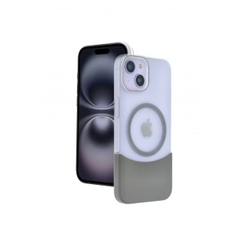 Joko İphone 14 Velar Magsafe Kapak - Natural Grey