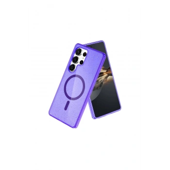 Joko Samsung Galaxy S25 Ultra Magsafe Kapak - Mor