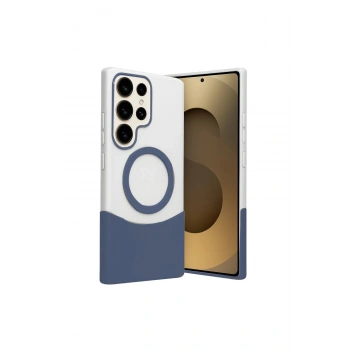 Joko Samsung Galaxy S23 Ultra Velar Magsafe Kapak - Lacivert