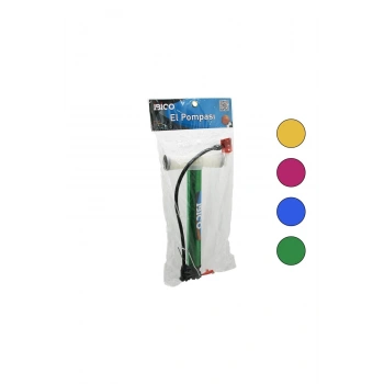 İRAN EL POMPASI METAL GÖVDE PLASTİK KOL - ALTLIK 30CM TOP - BİSİKLET - MOTOR (5324)