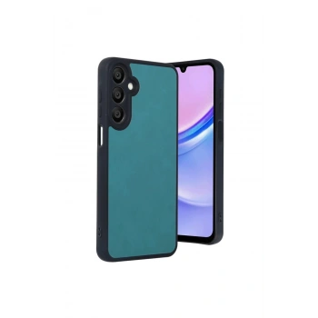 Samsung Galaxy A35 5g Kılıf Aras Deri Kapak - Açık Yeşil