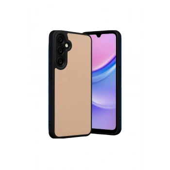 Samsung Galaxy A26 Kılıf Aras Deri Kapak - Pudra