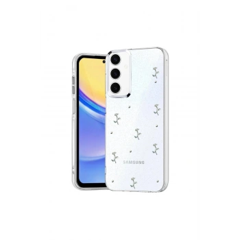 Samsung Galaxy A35 5g Fiyonk Desenli Kapak - Desen 2