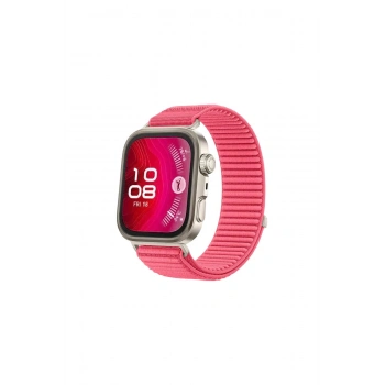 Huawei Fit 4 Braid Kordon (SAAT DEĞİLDİR) - Rose