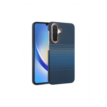 Samsung Galaxy A17 5g Vega Magsafe Kapak - Mavi