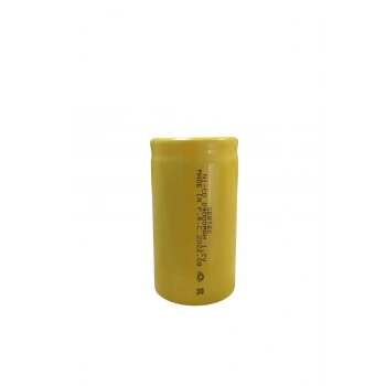 Sertec - 1.2v 4000 Mah - D Büyük Boy - Ni-cd Şarjlı Pil - (başsız / Flat Head)