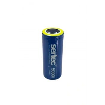 Sertec Icr26650 Li-ıon 3.7v 5000mah 3c Şarjlı Pil