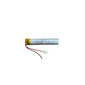 Sertec 551158 3.7v 310 Mah Li-polymer Pil (devreli/1.5a)