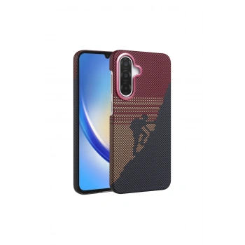 Samsung Galaxy A17 5g Vega Magsafe Kapak - Kırmızı