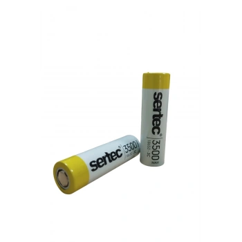 Sertec 18650 3.7v 3500 Mah 3c Li-ıon Şarjlı Pil