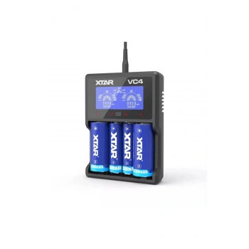 Xtar Vc4 Dörtlü Li-ion / Nı-cd / Nı-mh Pil Şarj Cihazı