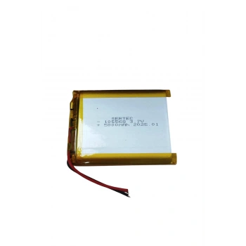 Sertec 105568 3.7v 5000 Mah Li-polymer Pil (devreli/1.5a)