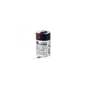 Fanso Er14250h 3.6v 1/2 Aa Size Lithium Pil (li-socl2) 2 Pın