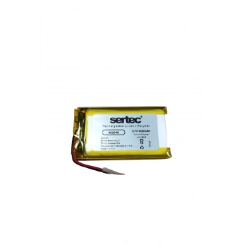 Sertec 603048 3.7v 900 Mah Li-polymer Pil (devreli/1.5a)