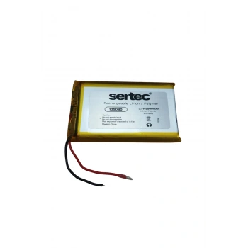 Sertec 105080 3.7v 5000 Mah Li-polymer Pil (devreli/1.5a)