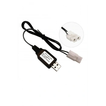 Sertec 9.6v Nı-cd / Nı-mh Oyuncak Bataryası Usb Şarj Kablosu